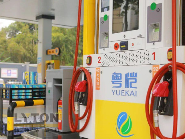 四會粵愷，一站三套洗車設備！粵愷加油站復購林頓FX11全自動洗車機